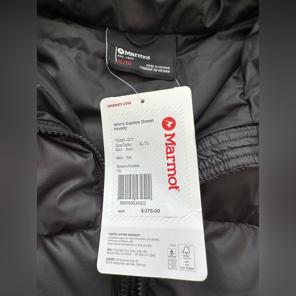 NEW MARMOT Women's Guides Down Hoody X-LARGE - Picture 1 of 10